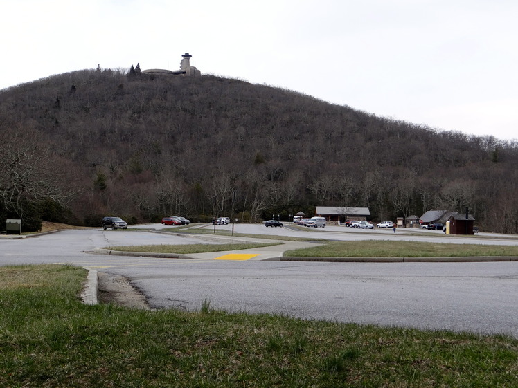 Brasstown Bald Summit Area and Parking Area