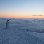 Morning  on Kralicky Sneznik, Králický Sněžník