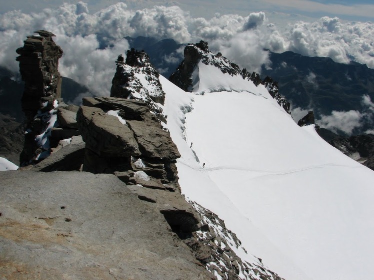 View from top, Gran Paradiso