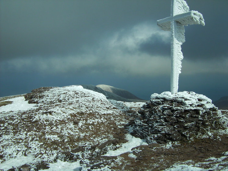 Mount Brandon on a cold day, Brandon Mountain