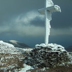 Mount Brandon on a cold day, Brandon Mountain