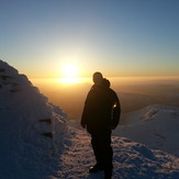 Snowdon summit sunrise