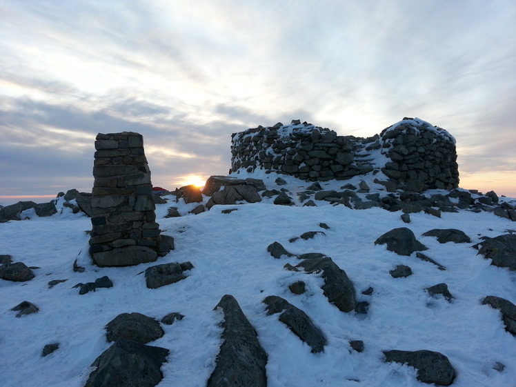 Scafell Summit Sunrise, Scafell Pike
