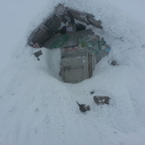 The refuge shelter, Ben Nevis