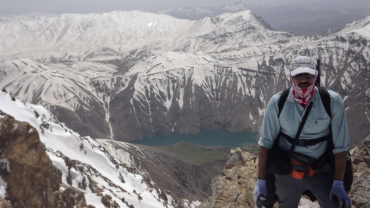 peak of sanboran-oshtoran kooh-masoud  esnaasharan, سن بران