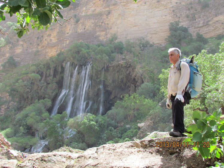 shevi (talleh zang)waterfall, سن بران