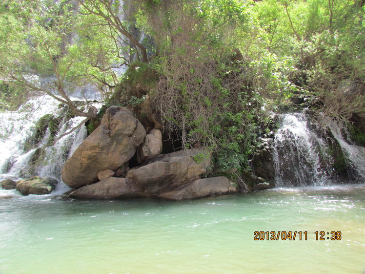 shevi (talleh zang)waterfall, سن بران