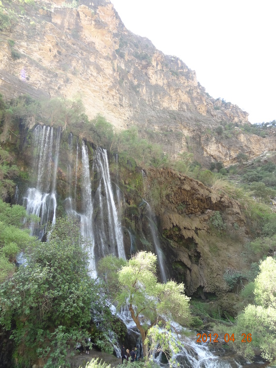 ابشار شوی واقع درکوهای لرستان