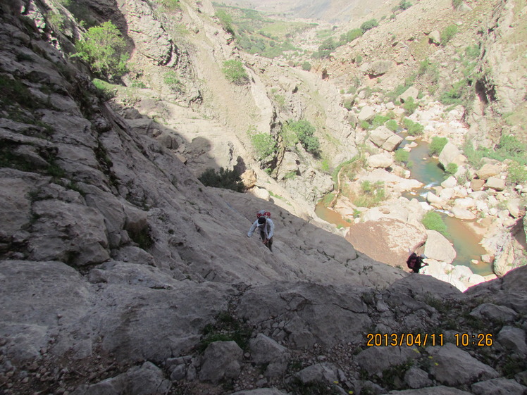 shevi (talleh zang)waterfall, سن بران