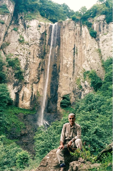 naser ramezani:laton waterfall, سبلان