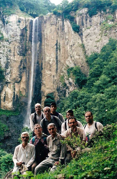 naser ramezani:laton waterfall, سبلان