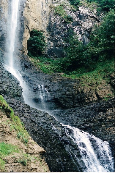 naser ramezani:laton waterfall, سبلان