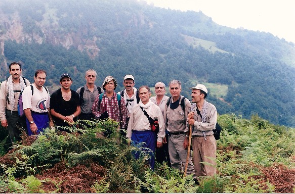 naser ramezani:spinas forest, سبلان