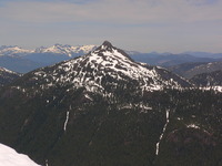 Klitsa Mtn from Mt Nahmint, Klitsa Mountain photo