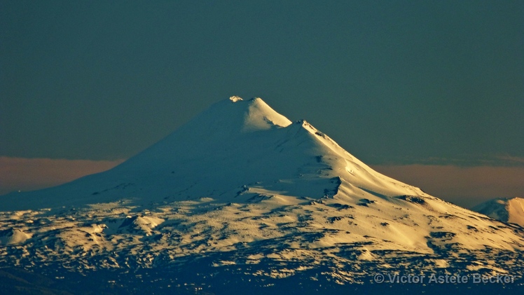 Llaima volcano at Dawn