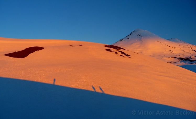 The North Face of Llaima Volcano