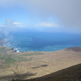 The Atlantic ocean from the summit of Mount Brandon, Brandon Mountain