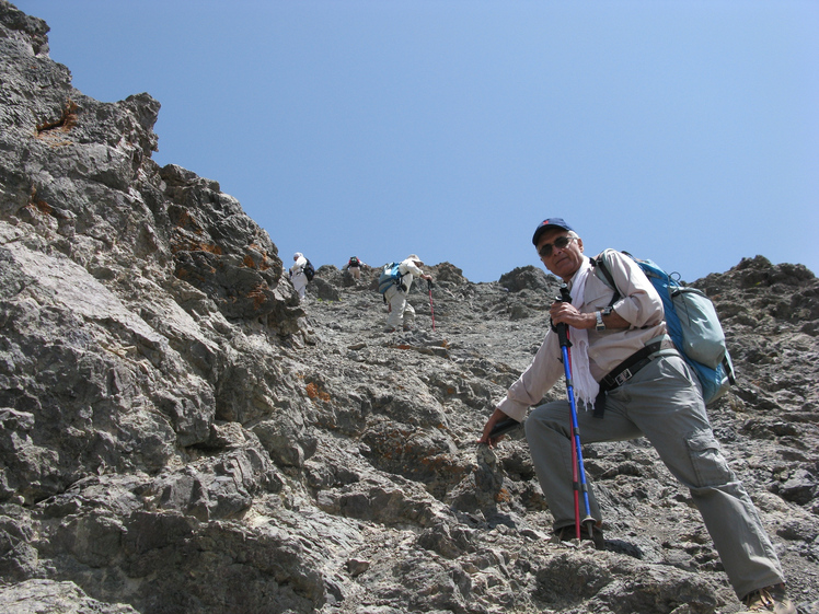 naser ramezani :  koloonbastak mount, Borj