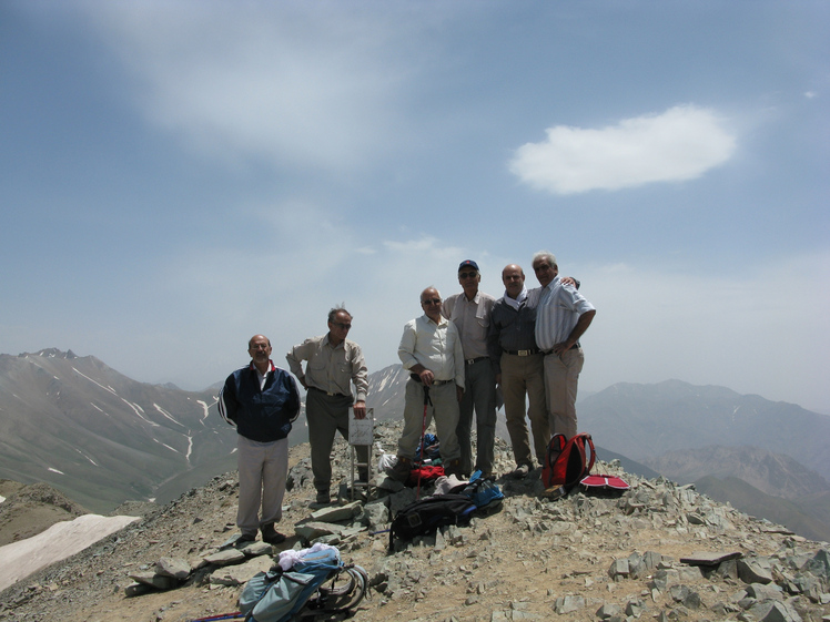 naser ramezani :  koloonbastak peak, Borj