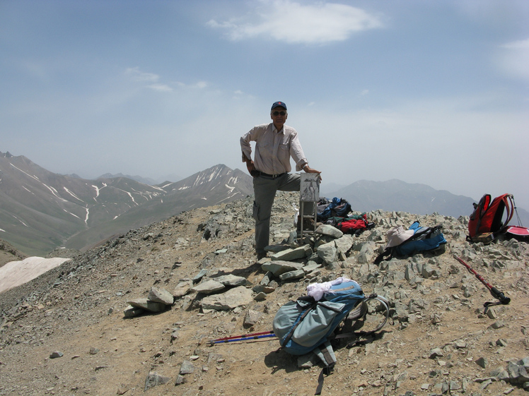 naser ramezani :  koloonbastak peak, Borj