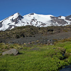 Nevado de Chillan desde fin de las vegas, Nevados de Chillán
