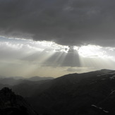 Alborz sky from Kolakchal peak