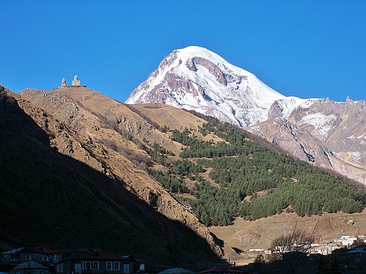 Mount Kazbek, Kazbek or Kasbek