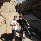 naser ramezani :  atashriz waterfall, Damavand (دماوند)