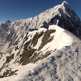 Hanuman Tibba from Tentu pass 5000m 04.06.13, Mount Hanuman Tibba