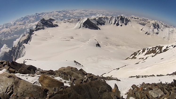 Summit panorama, Mount Hanuman Tibba