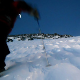 Nocturna a 2600 mts, Volcan Lanin