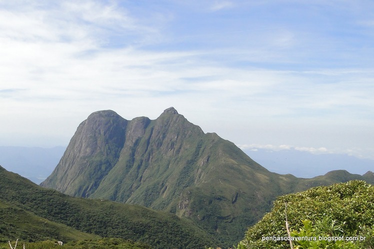 Pico Paraná visto da trilha para o monte Itapiroca