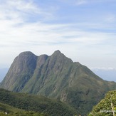 Pico Paraná visto da trilha para o monte Itapiroca