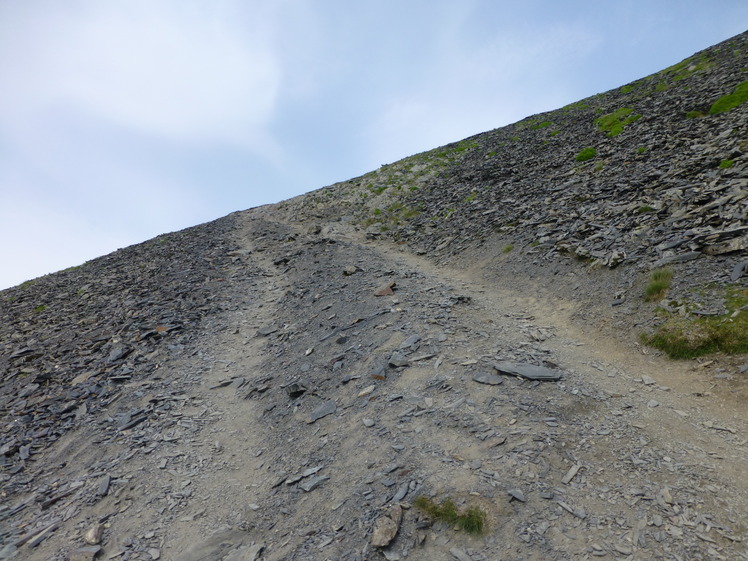 zoomed to the top part, Skiddaw