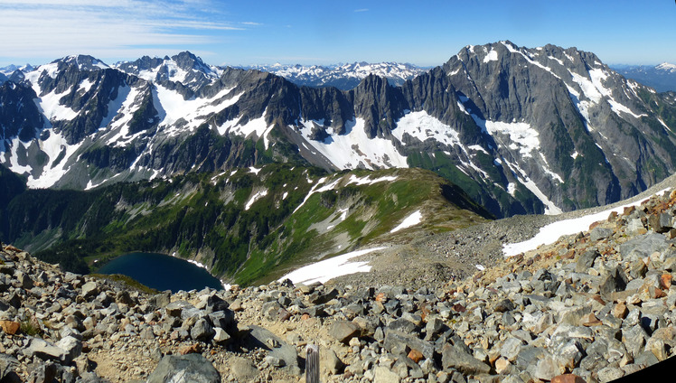 Sahale Arm - From Sahale Glacier Camp