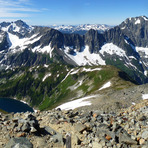 Sahale Arm - From Sahale Glacier Camp