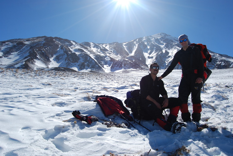 masir shomali damavand...mohammad va afshin