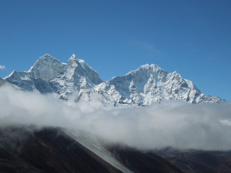 One of the mountains of the Himalaya Mountains
