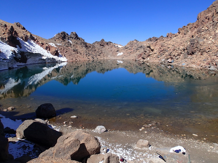 Lake of Sabalan peak, سبلان