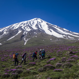 North side of Mount Damavand, Damavand (دماوند)