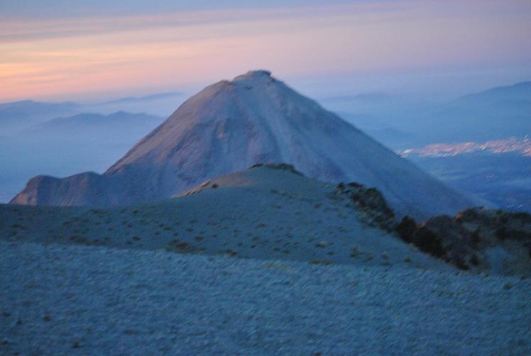 Volcan de fuego, Nevado de Colima