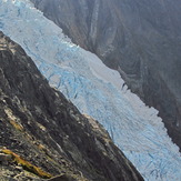 Ice fall into 'D' Branch, Mount Alfred