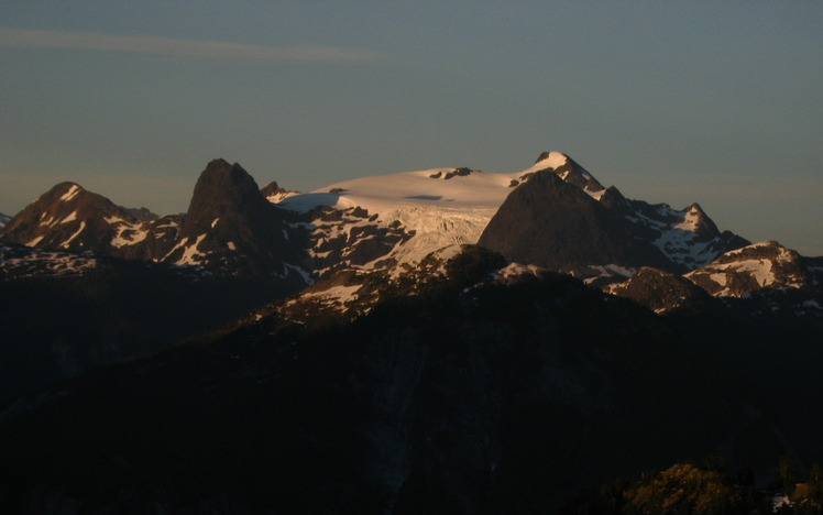 From Repeater peak, Mount Alfred