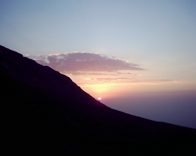 Sabalan Sunset, سبلان