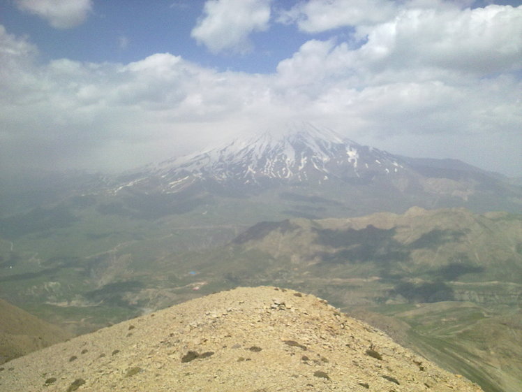 Damavand from Do Brar peak