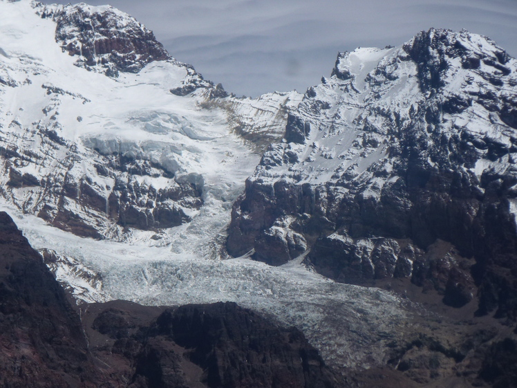 North face of Marmolejo, Feb 2013