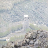 naser ramezani :view of kolakchal tower  from  peak