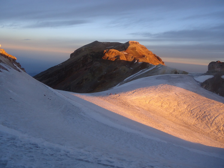 Glaciar del Iztaccihuatl  ( Panza )