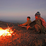 Waiting the sunset, Mount Rinjani