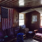 Hunter Mountain fire tower cabin., Hunter Mountain (New York)